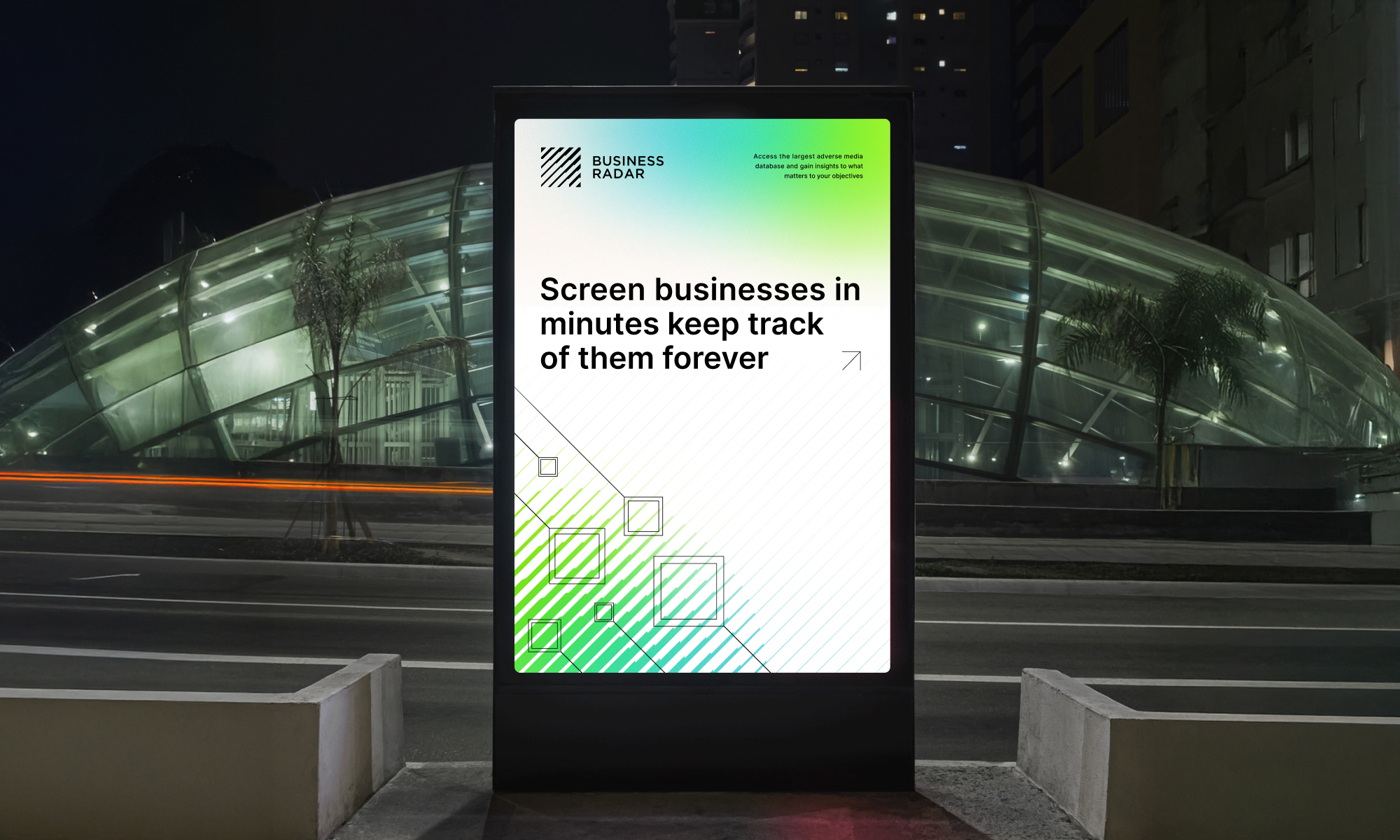 Huisstijl Business Radar ontwerp clic