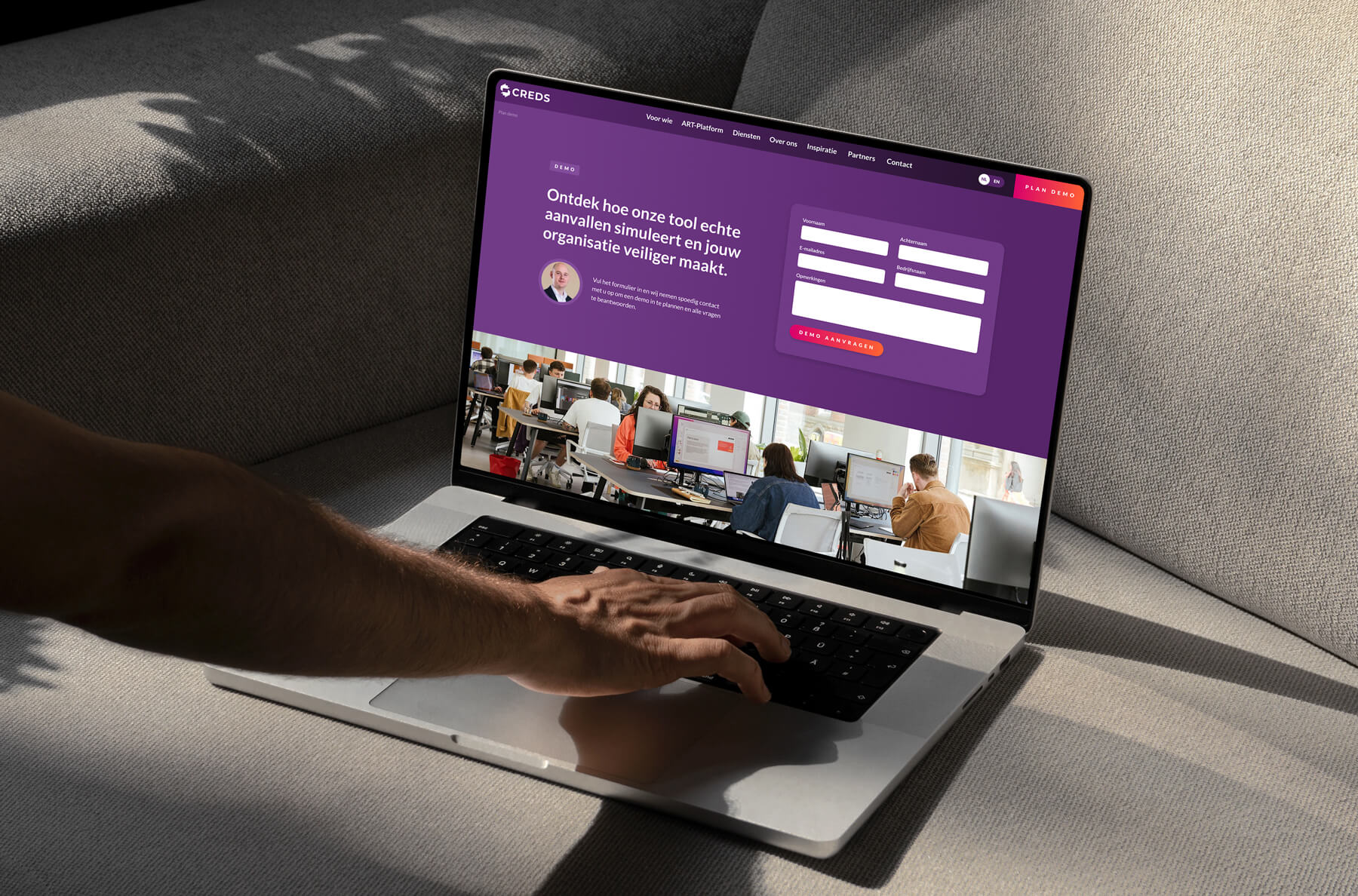 CREDS webdesign Clic jorick Haarlem