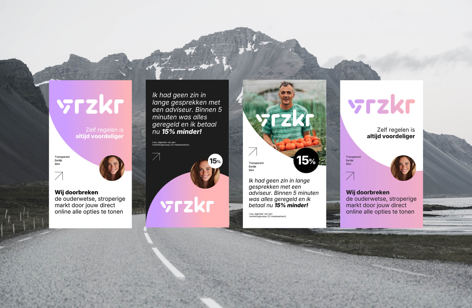 Campagne ontwerp voor Vrzkr