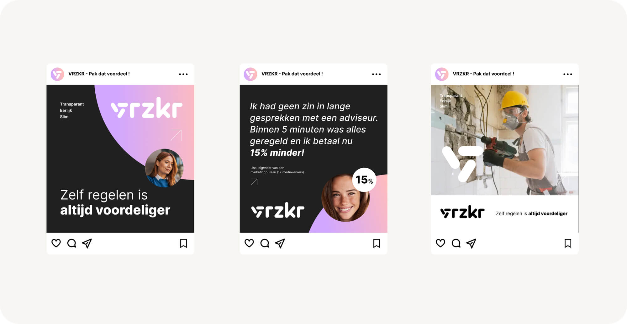 Social media template design in canva template voor Vrzkr