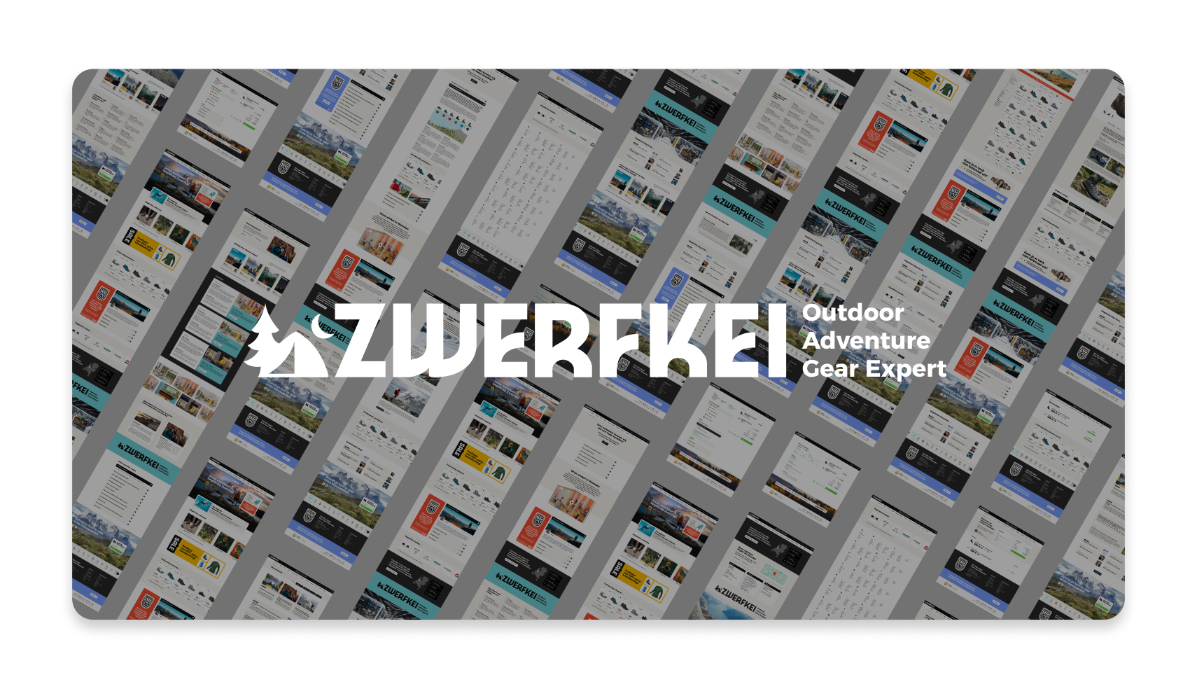 Webshop design van de nieuwe Zwerfkei webshop