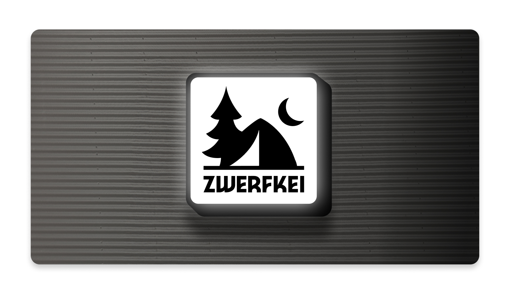 Licht reclame voor Zwerfkei van Clic
