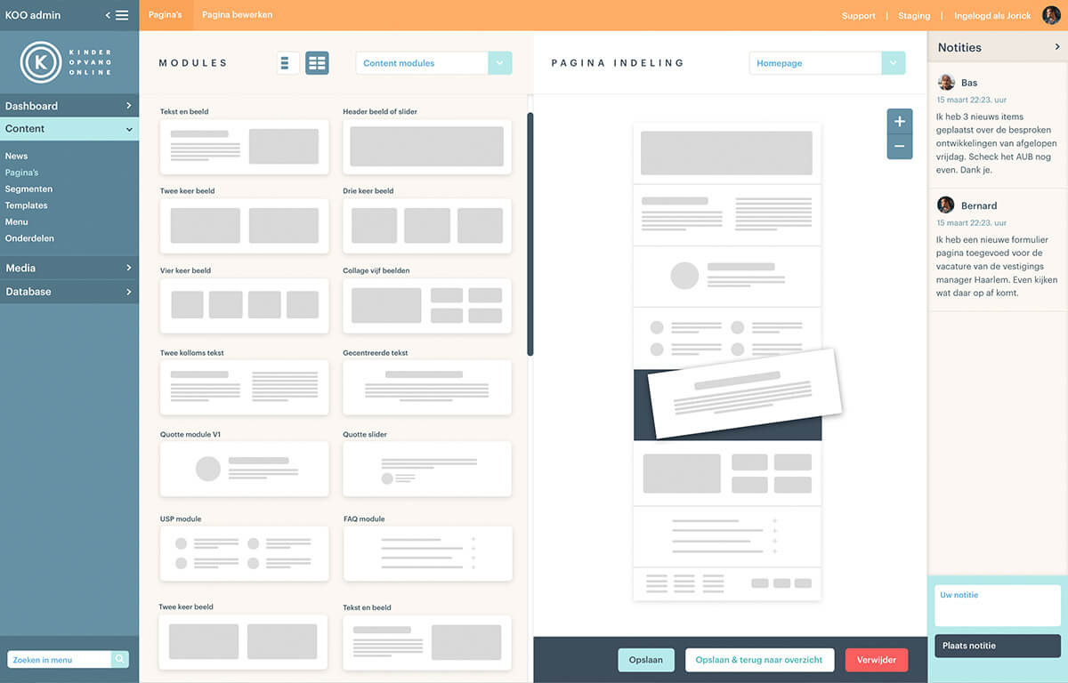 Case Kinder Opvang Online